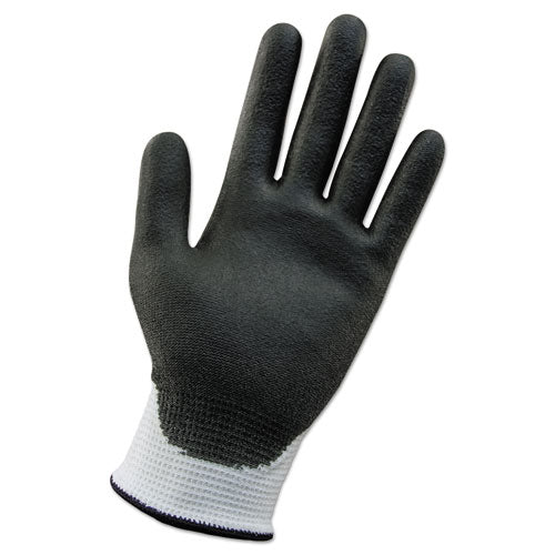 KleenGuard™ wholesale. Kleenguard™ G60 Ansi Level 2 Cut-resistant Glove, Wht-blk, 230mm Length, Medium-sz 8, 12 Pr. HSD Wholesale: Janitorial Supplies, Breakroom Supplies, Office Supplies.