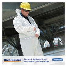 Load image into Gallery viewer, KleenGuard™ wholesale. Kleenguard™ A35 Liquid And Particle Protection Coveralls, Hooded, X-large, White, 25-carton. HSD Wholesale: Janitorial Supplies, Breakroom Supplies, Office Supplies.