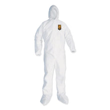 Load image into Gallery viewer, KleenGuard™ wholesale. Kleenguard™ A35 Liquid And Particle Protection Coveralls, Hooded, 2x-large, White, 25-carton. HSD Wholesale: Janitorial Supplies, Breakroom Supplies, Office Supplies.