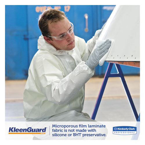 KleenGuard™ wholesale. Kleenguard™ A35 Liquid And Particle Protection Coveralls, Hooded, 2x-large, White, 25-carton. HSD Wholesale: Janitorial Supplies, Breakroom Supplies, Office Supplies.