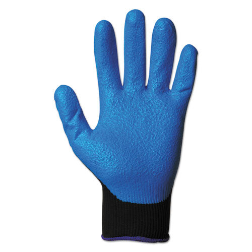KleenGuard™ wholesale. Kleenguard™  Nitrile Coated Gloves, 220 Mm Length, Small-size 7, Blue, 12 Pairs. HSD Wholesale: Janitorial Supplies, Breakroom Supplies, Office Supplies.