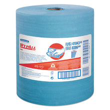 Load image into Gallery viewer, WypAll® wholesale. X80 Cloths With Hydroknit, Jumbo Roll, 12 1-2 X 13 2-5, Blue, 475-roll. HSD Wholesale: Janitorial Supplies, Breakroom Supplies, Office Supplies.