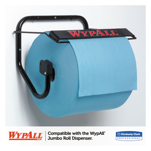 WypAll® wholesale. X80 Cloths With Hydroknit, Jumbo Roll, 12 1-2 X 13 2-5, Blue, 475-roll. HSD Wholesale: Janitorial Supplies, Breakroom Supplies, Office Supplies.