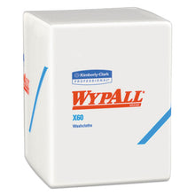 Load image into Gallery viewer, WypAll® wholesale. X60 Cloths, 1-4 Fold, 12 1-2 X 10, White, 70-pack, 8 Packs-carton. HSD Wholesale: Janitorial Supplies, Breakroom Supplies, Office Supplies.