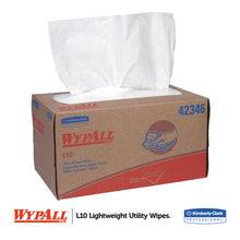 Load image into Gallery viewer, WypAll® wholesale. L10 Towels, Pop-up Box, 1-ply, 10 1-4 X 9, White, 250-box. HSD Wholesale: Janitorial Supplies, Breakroom Supplies, Office Supplies.