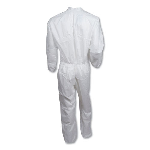 KleenGuard™ wholesale. Kleenguard™ A40 Coveralls, X-large, White. HSD Wholesale: Janitorial Supplies, Breakroom Supplies, Office Supplies.