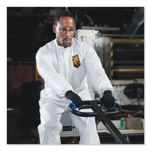 KleenGuard™ wholesale. Kleenguard™ A40 Elastic-cuff And Ankles Coveralls, 3x-large, White, 25-carton. HSD Wholesale: Janitorial Supplies, Breakroom Supplies, Office Supplies.