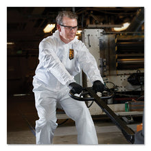 Load image into Gallery viewer, KleenGuard™ wholesale. Kleenguard™ A40 Elastic-cuff And Ankle Hooded Coveralls, White, Large, 25-carton. HSD Wholesale: Janitorial Supplies, Breakroom Supplies, Office Supplies.