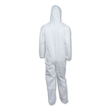 Load image into Gallery viewer, KleenGuard™ wholesale. Kleenguard™ A40 Elastic-cuff And Ankles Hooded Coveralls, White, X-large, 25-case. HSD Wholesale: Janitorial Supplies, Breakroom Supplies, Office Supplies.