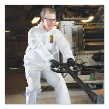 Load image into Gallery viewer, KleenGuard™ wholesale. Kleenguard™ A40 Elastic-cuff And Ankles Hooded Coveralls, White, X-large, 25-case. HSD Wholesale: Janitorial Supplies, Breakroom Supplies, Office Supplies.