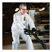 Load image into Gallery viewer, KleenGuard™ wholesale. Kleenguard™ A40 Elastic-cuff, Ankle, Hood And Boot Coveralls, X-large, White, 25-carton. HSD Wholesale: Janitorial Supplies, Breakroom Supplies, Office Supplies.