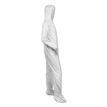 Load image into Gallery viewer, KleenGuard™ wholesale. Kleenguard™ A40 Elastic-cuff, Ankle, Hood And Boot Coveralls, White, 2x-large, 25-carton. HSD Wholesale: Janitorial Supplies, Breakroom Supplies, Office Supplies.