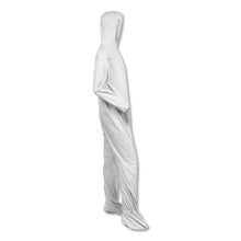 Load image into Gallery viewer, KleenGuard™ wholesale. Kleenguard™ A40 Elastic-cuff, Ankle, Hood And Boot Coveralls, White, 3x-large, 25-carton. HSD Wholesale: Janitorial Supplies, Breakroom Supplies, Office Supplies.