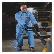 Load image into Gallery viewer, KleenGuard™ wholesale. Kleenguard™ A60 Elastic-cuff, Ankle And Back Coveralls, Blue, 2x-large, 24-carton. HSD Wholesale: Janitorial Supplies, Breakroom Supplies, Office Supplies.