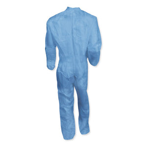 KleenGuard™ wholesale. Kleenguard™ A60 Elastic-cuff, Ankle And Back Coveralls, Blue, 2x-large, 24-carton. HSD Wholesale: Janitorial Supplies, Breakroom Supplies, Office Supplies.