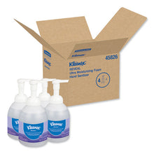 Load image into Gallery viewer, Kleenex® wholesale. Kleenex Reveal Ultra Moisturizing Foam Hand Sanitizer, 18 Oz Bottle, Clear, 4-carton. HSD Wholesale: Janitorial Supplies, Breakroom Supplies, Office Supplies.