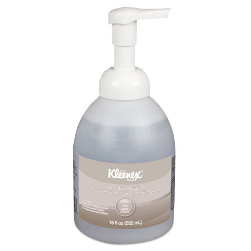 Kleenex® wholesale. Kleenex Alcohol-free Foam Hand Sanitizer, 18 Oz Pump Bottle, 4-carton. HSD Wholesale: Janitorial Supplies, Breakroom Supplies, Office Supplies.