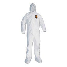 Load image into Gallery viewer, A30 Elastic Back And Cuff Hooded Coveralls, Medium, White, 25-carton