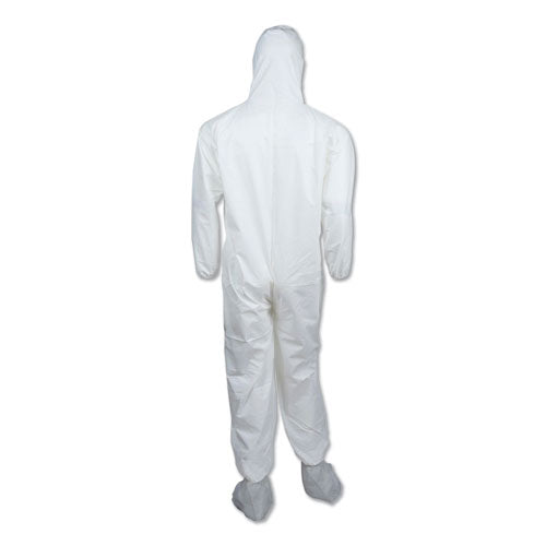 KleenGuard™ wholesale. Kleenguard™ A45 Liquid-particle Protection Surface Prep-paint Coveralls, 4xl, White, 25-ct. HSD Wholesale: Janitorial Supplies, Breakroom Supplies, Office Supplies.