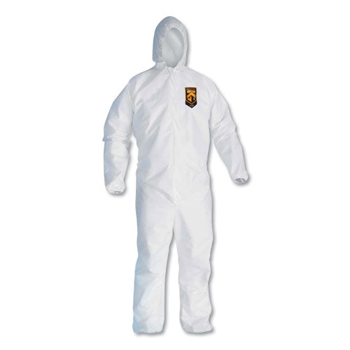 KleenGuard™ wholesale. Kleenguard™ A20 Breathable Particle Protection Coveralls, Zip Closure, 3x-large, White. HSD Wholesale: Janitorial Supplies, Breakroom Supplies, Office Supplies.