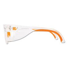 Load image into Gallery viewer, KleenGuard™ wholesale. Kleenguard™ Maverick Safety Glasses, Clear-orange, Polycarbonate Frame. HSD Wholesale: Janitorial Supplies, Breakroom Supplies, Office Supplies.