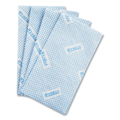 WypAll® wholesale. Heavy-duty Foodservice Cloths, 12.5 X 23.5, Blue, 100-carton. HSD Wholesale: Janitorial Supplies, Breakroom Supplies, Office Supplies.