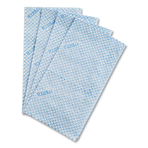WypAll® wholesale. Foodservice Cloths, 12.5 X 23.5, Blue, 200-carton. HSD Wholesale: Janitorial Supplies, Breakroom Supplies, Office Supplies.