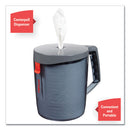 WypAll® wholesale. Reach Towel System Dispenser, 9.5 X 7 X 8.75, Black-smoke. HSD Wholesale: Janitorial Supplies, Breakroom Supplies, Office Supplies.