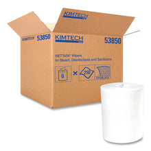 Load image into Gallery viewer, Kimtech™ wholesale. Kimtech™ Wipers For The Wettask System, Quat Disinfectants And Sanitizers, 5.8 X 9, 250-roll, 6 Rolls-carton. HSD Wholesale: Janitorial Supplies, Breakroom Supplies, Office Supplies.