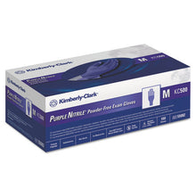 Load image into Gallery viewer, Kimtech™ wholesale. Kimtech™ Purple Nitrile Exam Gloves, 242 Mm Length, Medium, Purple, 1000-carton. HSD Wholesale: Janitorial Supplies, Breakroom Supplies, Office Supplies.