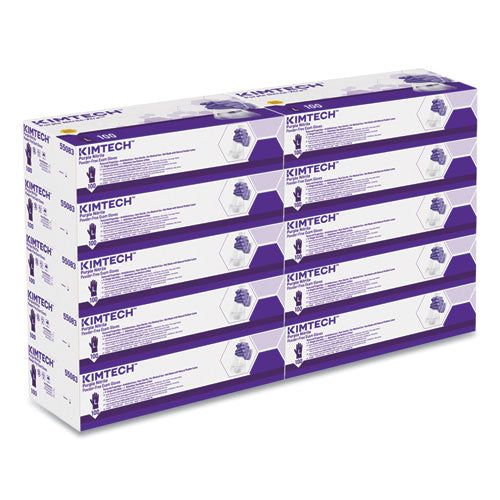 Kimtech™ wholesale. Kimtech™ Purple Nitrile Exam Gloves, 242 Mm Length, Large, Purple, 1000-carton. HSD Wholesale: Janitorial Supplies, Breakroom Supplies, Office Supplies.