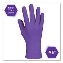 Load image into Gallery viewer, Kimtech™ wholesale. Kimtech™ Purple Nitrile Exam Gloves, 242 Mm Length, Large, Purple, 1000-carton. HSD Wholesale: Janitorial Supplies, Breakroom Supplies, Office Supplies.