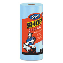 Load image into Gallery viewer, Scott® wholesale. Shop Towels, Standard Roll, 10.4 X 11, Blue, 55-roll, 30 Rolls-carton. HSD Wholesale: Janitorial Supplies, Breakroom Supplies, Office Supplies.