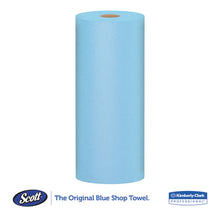 Load image into Gallery viewer, Scott® wholesale. Shop Towels, Standard Roll, 10.4 X 11, Blue, 55-roll, 30 Rolls-carton. HSD Wholesale: Janitorial Supplies, Breakroom Supplies, Office Supplies.