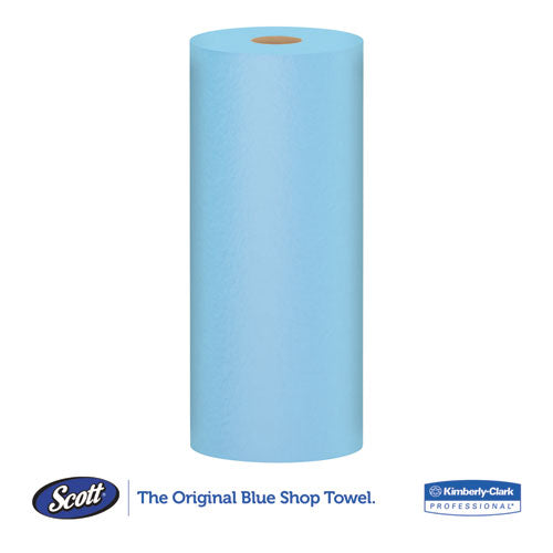 Scott® wholesale. Shop Towels, Standard Roll, 10.4 X 11, Blue, 55-roll, 30 Rolls-carton. HSD Wholesale: Janitorial Supplies, Breakroom Supplies, Office Supplies.