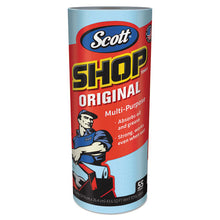 Load image into Gallery viewer, Scott® wholesale. Shop Towels, Standard Roll, 10.4 X 11, Blue, 55-roll, 12 Rolls-carton. HSD Wholesale: Janitorial Supplies, Breakroom Supplies, Office Supplies.