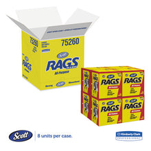 Load image into Gallery viewer, Scott® wholesale. Scott Rags In A Box, Pop-up Box, 10 X 12, White, 200-box, 8 Boxes Per Carton. HSD Wholesale: Janitorial Supplies, Breakroom Supplies, Office Supplies.