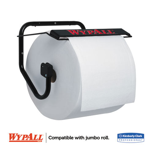 WypAll® wholesale. Jumbo Roll Dispenser, 16.8 X 8.8 X 10.8, Black. HSD Wholesale: Janitorial Supplies, Breakroom Supplies, Office Supplies.