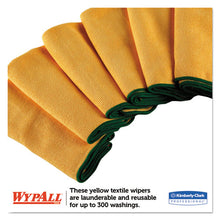 Load image into Gallery viewer, WypAll® wholesale. Microfiber Cloths, Reusable, 15 3-4 X 15 3-4, Yellow, 24-carton. HSD Wholesale: Janitorial Supplies, Breakroom Supplies, Office Supplies.