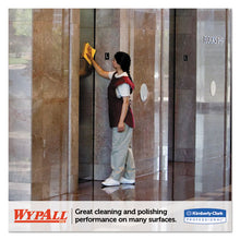 Load image into Gallery viewer, WypAll® wholesale. Microfiber Cloths, Reusable, 15 3-4 X 15 3-4, Yellow, 24-carton. HSD Wholesale: Janitorial Supplies, Breakroom Supplies, Office Supplies.