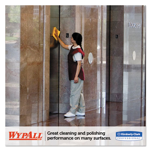 WypAll® wholesale. Microfiber Cloths, Reusable, 15 3-4 X 15 3-4, Yellow, 24-carton. HSD Wholesale: Janitorial Supplies, Breakroom Supplies, Office Supplies.