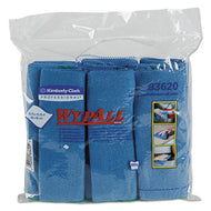 WypAll® wholesale. Microfiber Cloths, Reusable, 15 3-4 X 15 3-4, Blue, 24-carton. HSD Wholesale: Janitorial Supplies, Breakroom Supplies, Office Supplies.