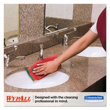 Load image into Gallery viewer, WypAll® wholesale. Microfiber Cloths, Reusable, 15 3-4 X 15 3-4, Red, 6-pk, 4 Pk-ct. HSD Wholesale: Janitorial Supplies, Breakroom Supplies, Office Supplies.