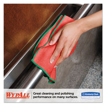 Load image into Gallery viewer, WypAll® wholesale. Microfiber Cloths, Reusable, 15 3-4 X 15 3-4, Red, 6-pk, 4 Pk-ct. HSD Wholesale: Janitorial Supplies, Breakroom Supplies, Office Supplies.