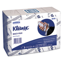 Load image into Gallery viewer, Kleenex® wholesale. Multi-fold Paper Towels,(4) 4pk Bundles, 9 1-5x9 2-5, White, 150-pack, 16-carton. HSD Wholesale: Janitorial Supplies, Breakroom Supplies, Office Supplies.