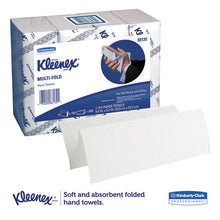 Load image into Gallery viewer, Kleenex® wholesale. Multi-fold Paper Towels,(4) 4pk Bundles, 9 1-5x9 2-5, White, 150-pack, 16-carton. HSD Wholesale: Janitorial Supplies, Breakroom Supplies, Office Supplies.