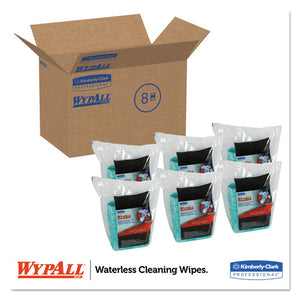 WypAll® wholesale. Waterless Cleaning Wipes Refill Bags, 12 X 9, 75-pack. HSD Wholesale: Janitorial Supplies, Breakroom Supplies, Office Supplies.