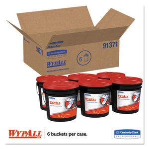 WypAll® wholesale. Waterless Hand Wipes, Cloth, 9 X 12, 75-bucket, 6 Buckets-carton. HSD Wholesale: Janitorial Supplies, Breakroom Supplies, Office Supplies.