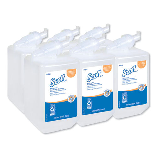 Scott® wholesale. Scott Control Antiseptic Foam Skin Cleanser, Unscented, 1,000 Ml Refill, 6-carton. HSD Wholesale: Janitorial Supplies, Breakroom Supplies, Office Supplies.