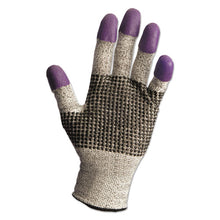 Load image into Gallery viewer, KleenGuard™ wholesale. Kleenguard™ G60 Purple Nitrile Gloves, 230 Mm Length, Medium-size 8, Black-white, 12 Pair-ct. HSD Wholesale: Janitorial Supplies, Breakroom Supplies, Office Supplies.